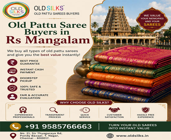 Old Pattu Saree Buyers in Rs Mangalam | Old Pattu Saree Buyers in Karambakkudi | Old Silks Old Pattu Saree Buyers