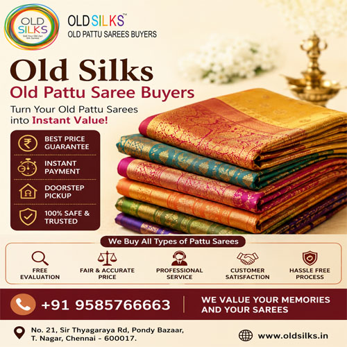 Cash For Zari Sarees | Old Pattu Sarees Buyers India | Old Silks Old Pattu Saree Buyers