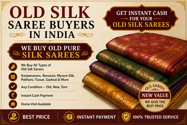 Old Silk Saree Buyers in India | Old Silk Saree Buyers in Selam | Old Silks Old Pattu Saree Buyers